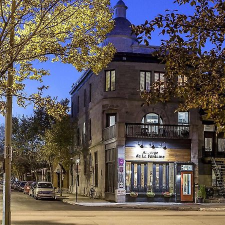 Auberge De La Fontaine Montreal Exterior foto