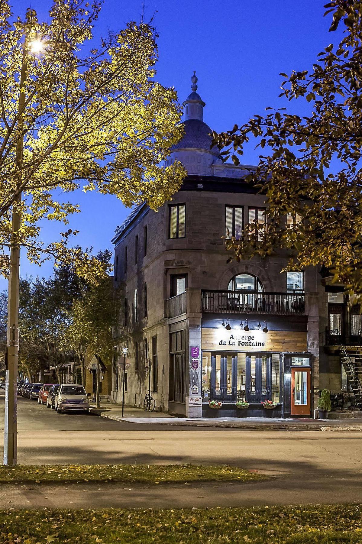 Auberge De La Fontaine Montreal Exterior foto
